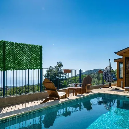 Honeymoon With Private Pool And Sea View Holiday home Faralya